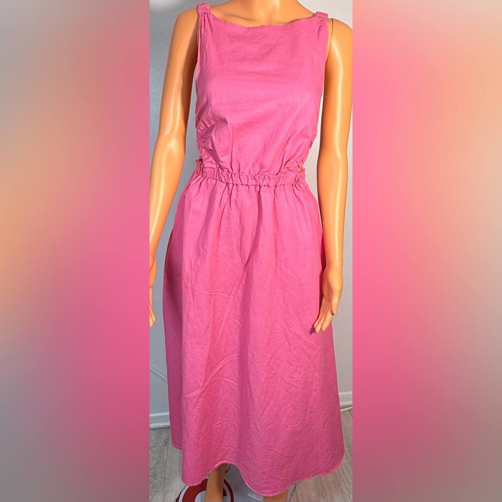 Petal & Pup Pink Backless Dress - Picture 3 of 10